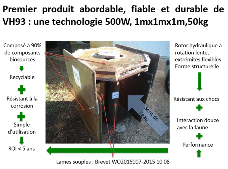 De l'énergie verte avec une hydrolienne entièrement recyclable 3