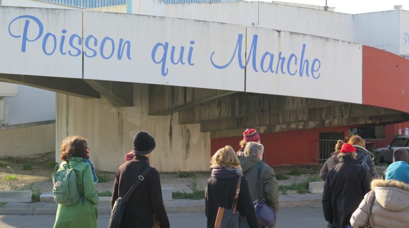 Agnès Maillard et Louis Duffet, guides bénévoles de leur quartier du nord de Marseille
