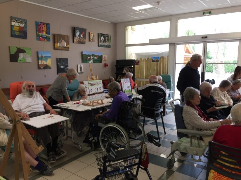 Un café solidaire pour égayer la vie en Ehpad