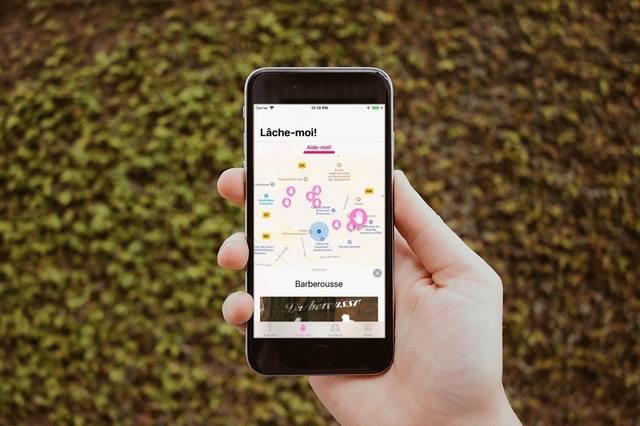 Un appli qui rassure quand on sort seul.e le soir