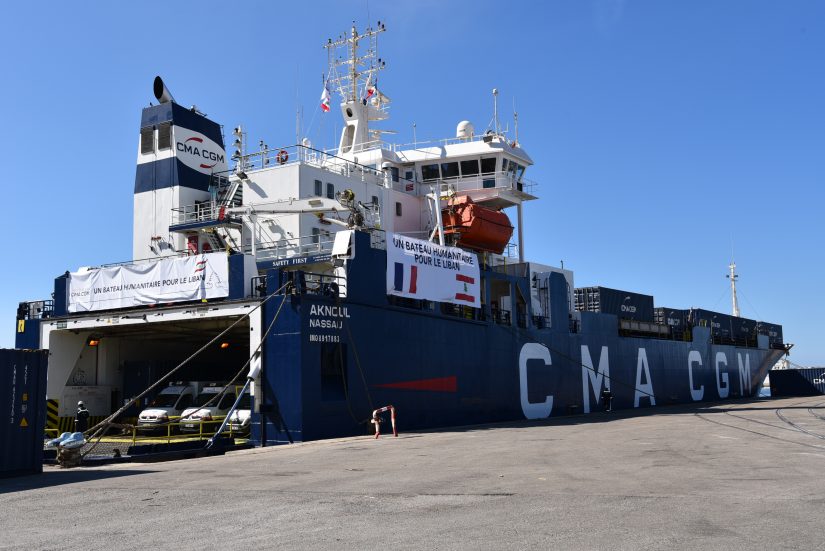 "Un Bateau pour le Liban" convoie 2 500 tonnes de biens d'urgence pour Beyrouth