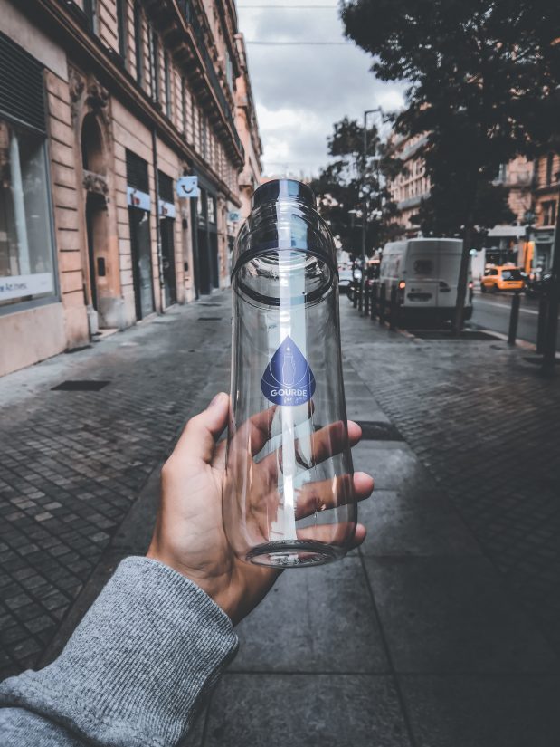 Kiosque transformé en bar à gourdes 1