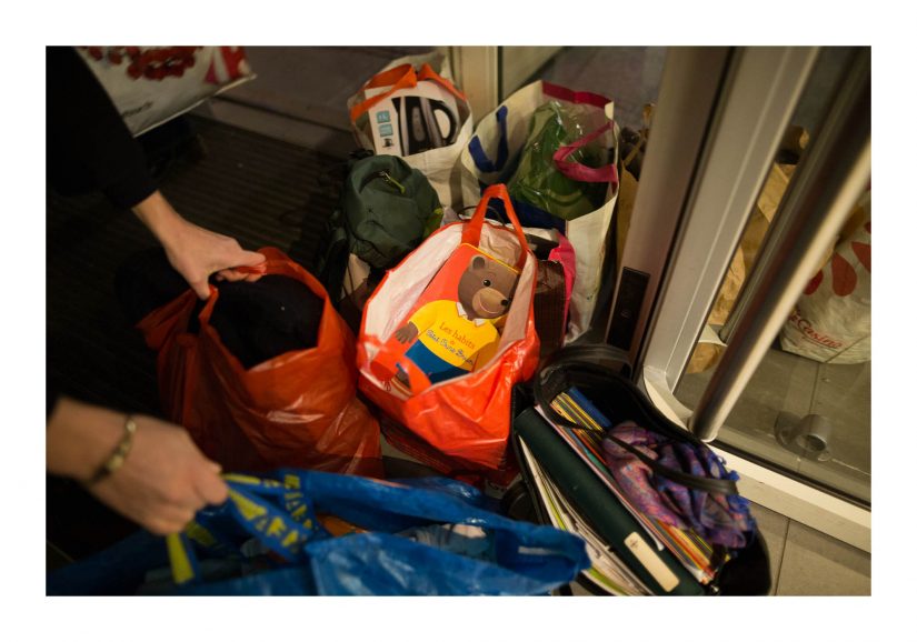 Les délogés s’exposent à l'hôtel de ville 3