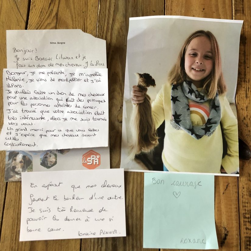 Couper ses cheveux pour la bonne cause 1