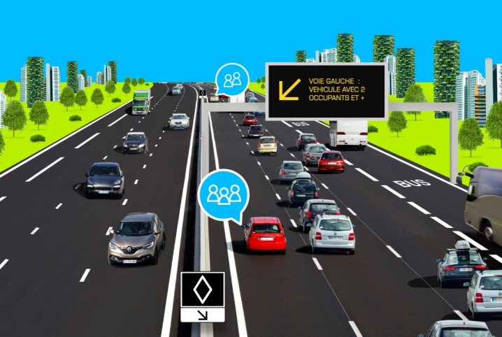 Les voies réservées au covoiturage gagnent (doucettement) du terrain