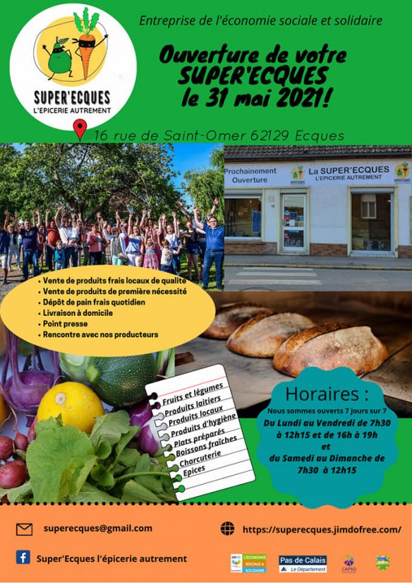 Dans les villages d'Esques et de Trépoux, l'épicerie fait le beau temps
