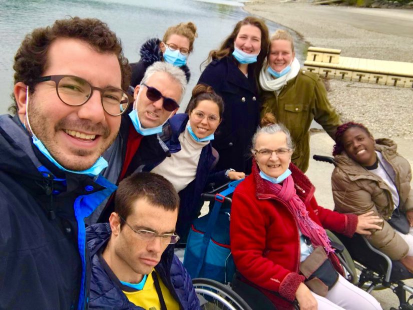 Une maison partagée entre valides et handicapés