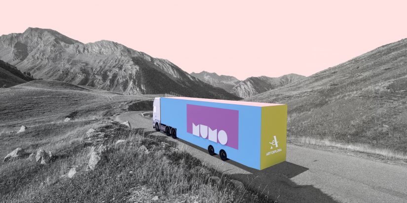 Camion-musée Art Explora