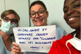 Anne Roumanoff : les soignants lui disent merci 3