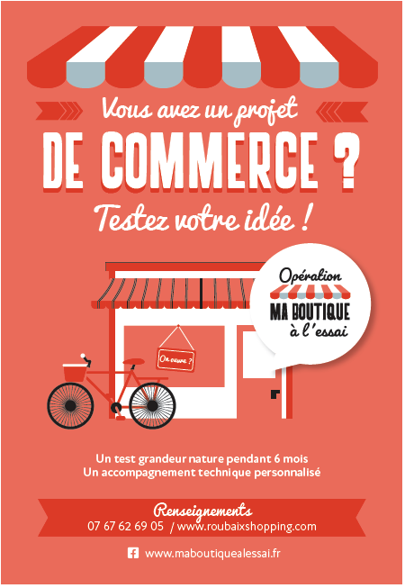 Des "boutiques à l’essai" redynamisent le centre-ville de Roubaix