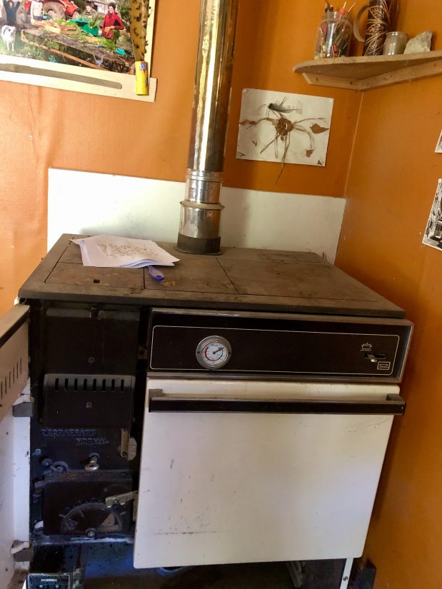 cuisinière à bois bouilleur