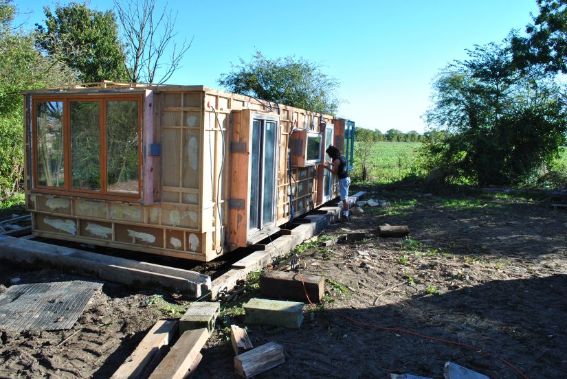 Un habitat en paille en Bretagne 2