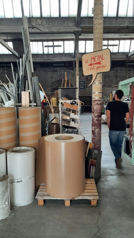 Avec L'Art et la Matière, les matériaux déjà utilisés ne vont pas au rebut 3