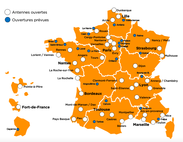 Antennes 60 000 Rebonds