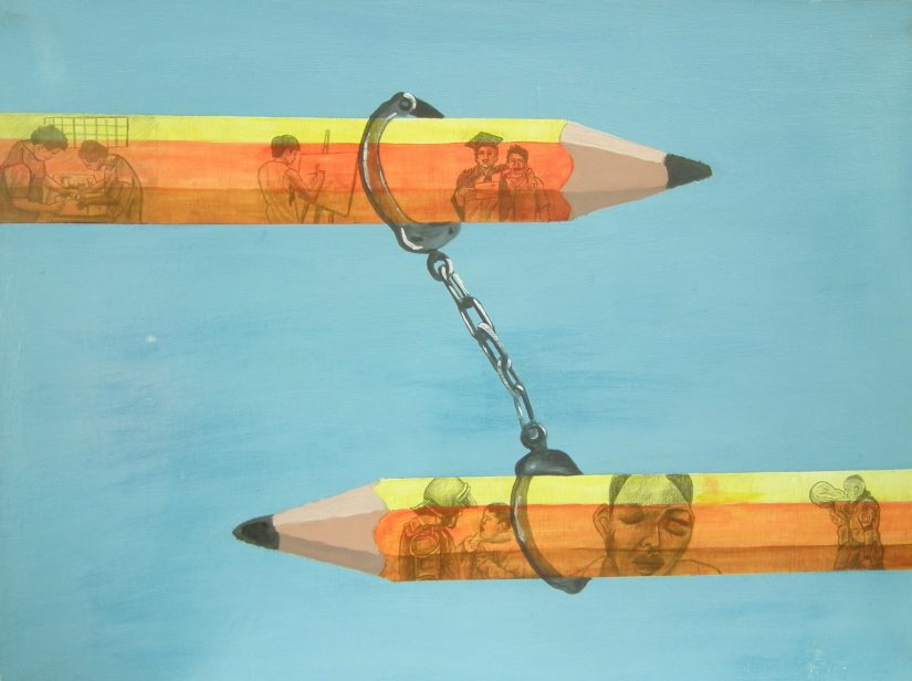 Karim Mokhtari, l’art pour « perpète »