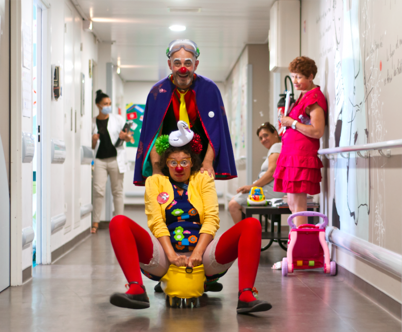 Sonia fait la clown à l’hôpital 3