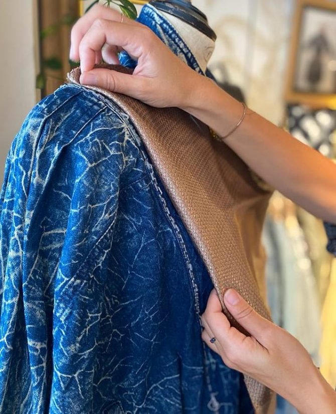 Une marque biarrote valorise les chutes de tissu de maison de luxe 5