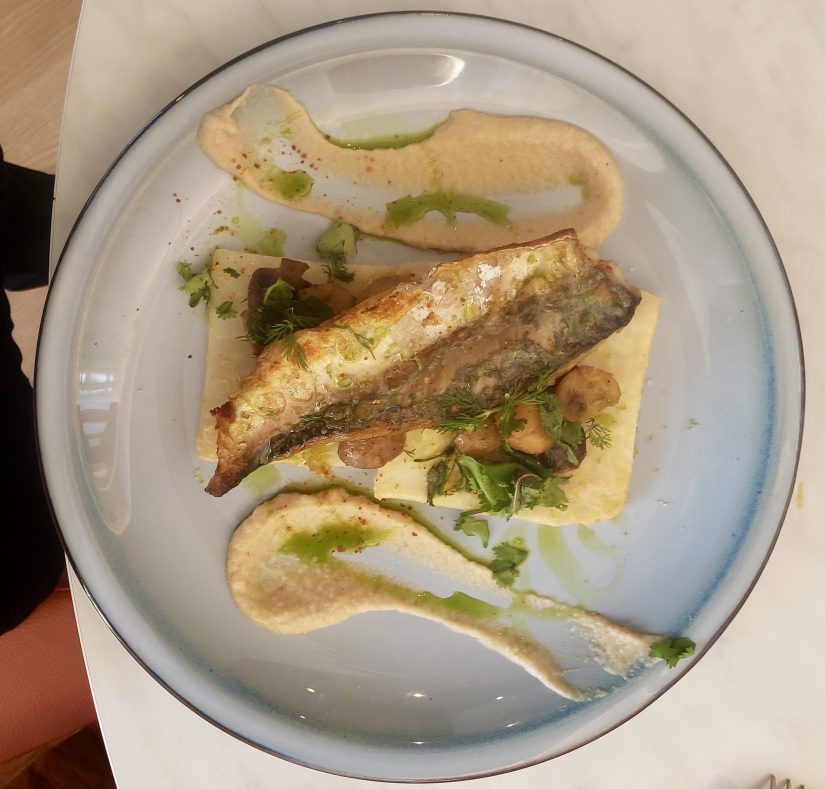 Les Beaux Mets Maquerau et céleri rave