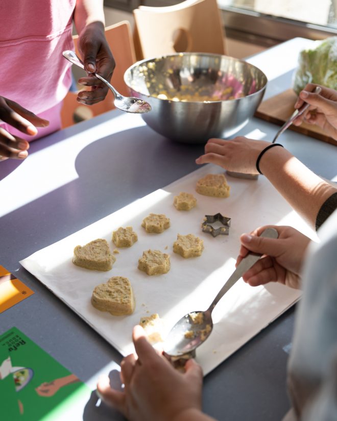 galettes à la farine de tapioca