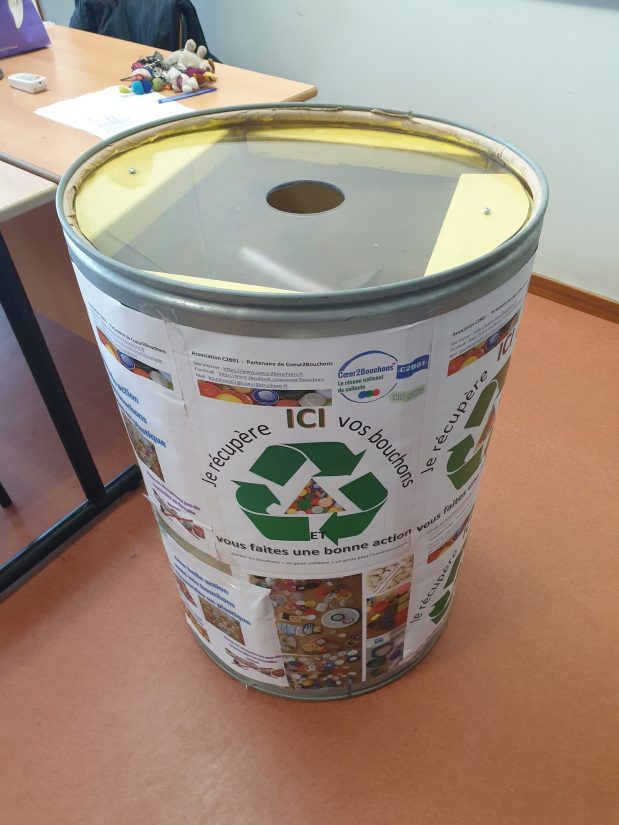 Des bouchons plastiques pour financer le matériel des personnes handicapées 1