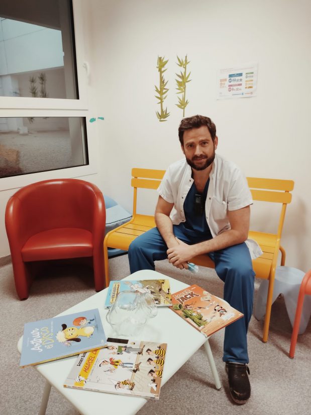 Réanimation des urgences de la Timone.