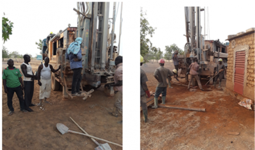 "Le bonheur des gens quand on leur apporte l'eau" 1