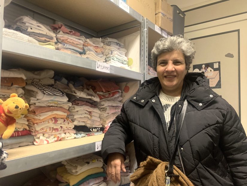 Reira a découvert le sort des mamans dans la précarité quand elle était infirmière à l’hôpital mère-enfant.