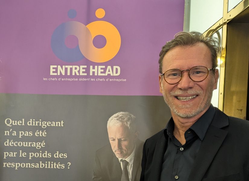 Laurent Tissinié, chef d’entreprise dans l’immobilier, a créé Entre Head à Nice en 2020.