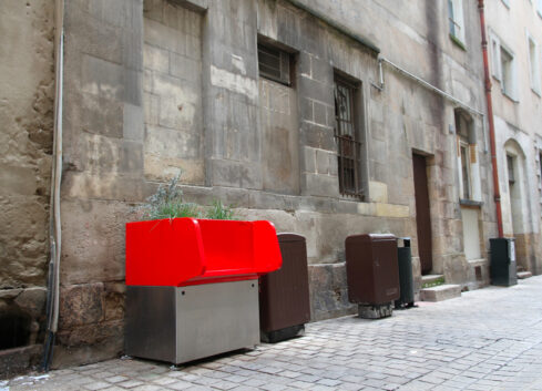 Uritrottoir rue de la Blèterie à Nantes